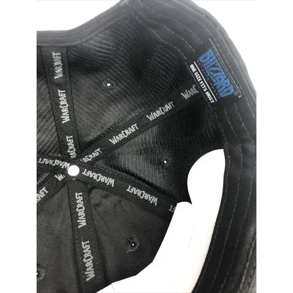 Official‎ Blizzard World of Warcraft 3 Reforged Dad Adjustable Limited Black Hat - Picture 6 of 6
